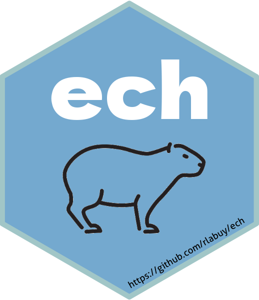 ech hex sticker