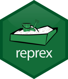 reprex hex sticker